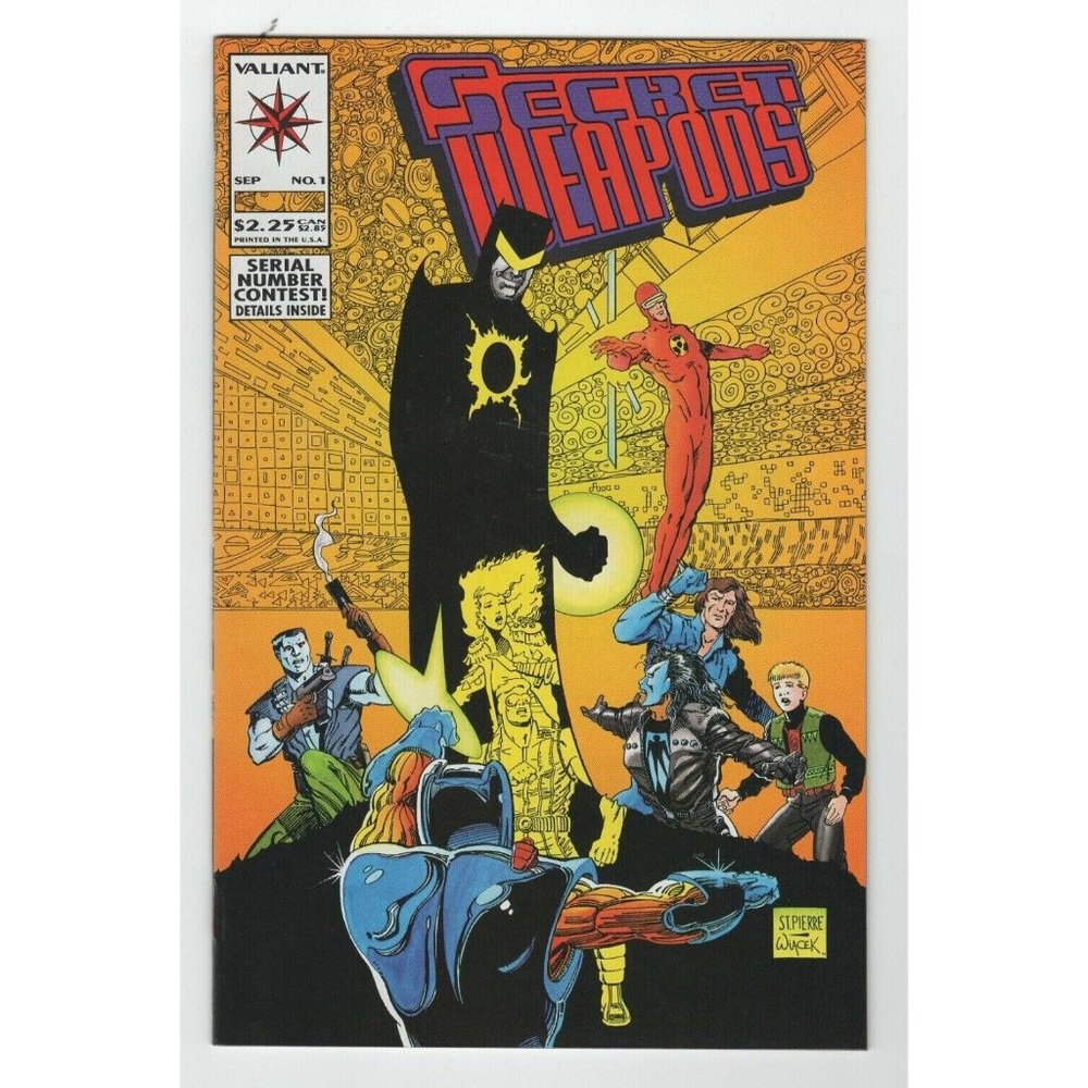 Vintage Valiant Secret Weapon September #1 1993 Collectible Comic Book